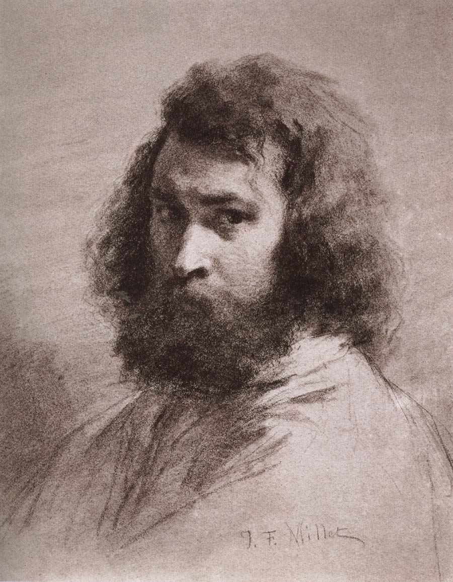 Jean Francois Millet Self-Portrait